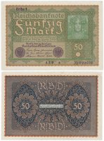 купить Германия 50 марок 1919 (Pick 66)