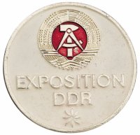 купить Значок EXPOSITION DDR Выставка Экспозиция ГДР ( разновидность случайная )