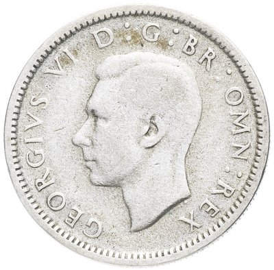 купить Великобритания 6 пенсов 1944