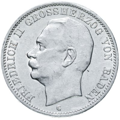 купить Германская Империя, Баден 3 марки (mark) 1911