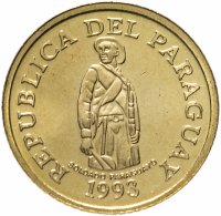 Купить Парагвай 1 гуарани (guarani) 1993