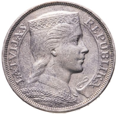 купить Латвия 5 латов (lati) 1932