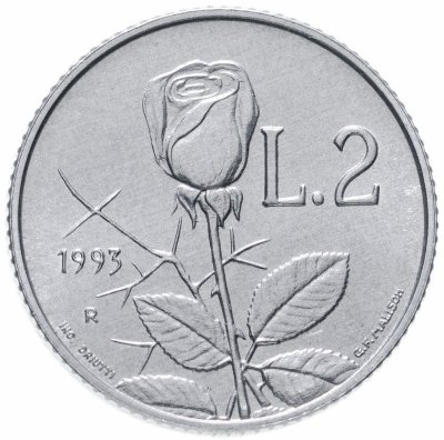 купить Сан-Марино 2 лиры (lire) 1993