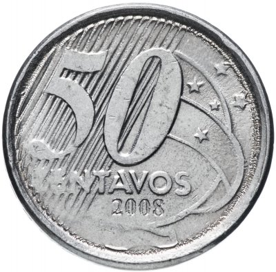 купить Бразилия 50 сентаво 2008 г.