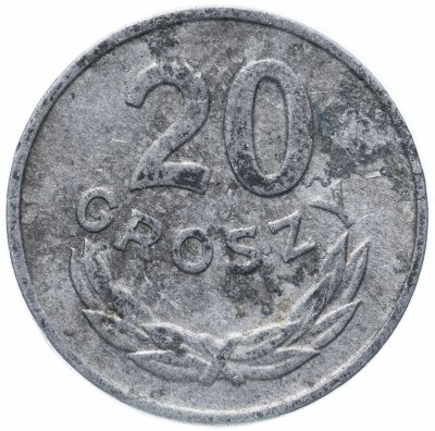 купить Польша 20 грошей 1967