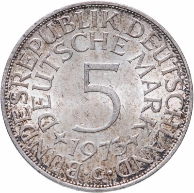 купить Германия 5 марок 1973 Знак монетного двора: "G" - Карлсруэ