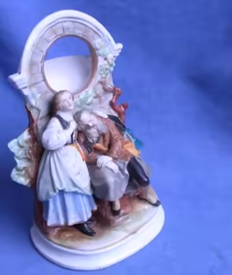 купить Подставка для часов, фарфор, ручная роспись, 1860-1869 гг.