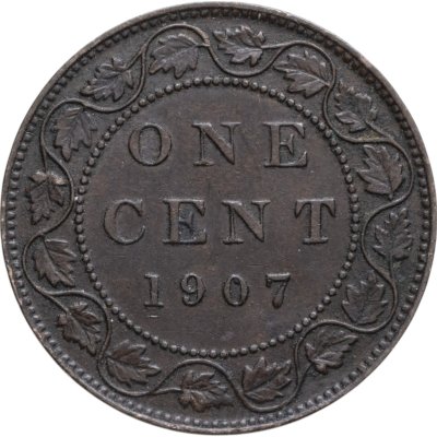 купить Канада 1 цент (cent) 1907