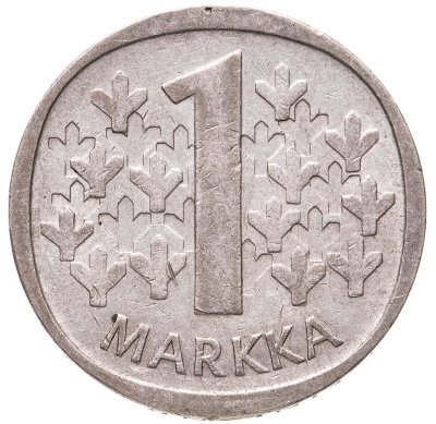 купить Финляндия 1 марка 1966