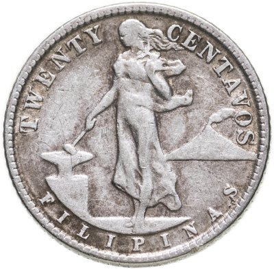 купить Филиппины 20 сентаво (centavos) 1945