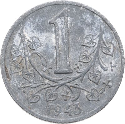 купить Богемия и Моравия 1 крона (crown) 1943