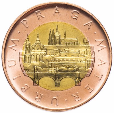 купить Чехия 50 крон (korun) 2017 года