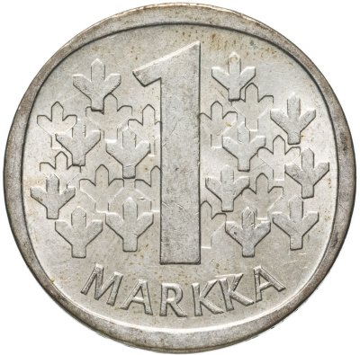 купить Финляндия 1 марка (markka) 1966 S