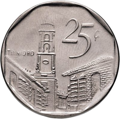 купить Куба 25 сентаво (centavos) 2008 CUC
