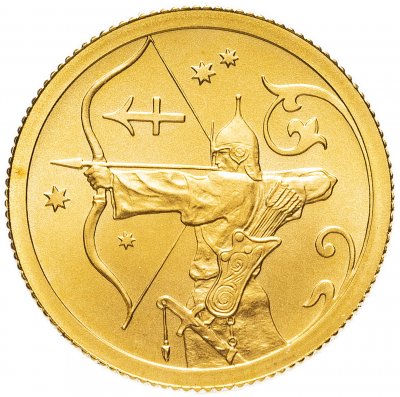 купить 25 рублей 2005 СПМД UNC "Стрелец - Знаки Зодиака"