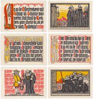 купить Германия (Брауншвейг: Шёппенштедт) набор из 6 нотгельдов 1922 (1199.1/B2)