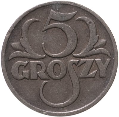 купить Польша 5 грошей (groszy) 1937