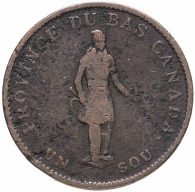 купить Канада 1/2 пенни 1837