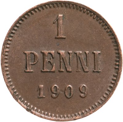 купить 1 пенни (penny) 1909