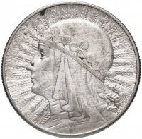 Купить Польша 5 злотых (zlotych) 1934 "Королева Ядвига"