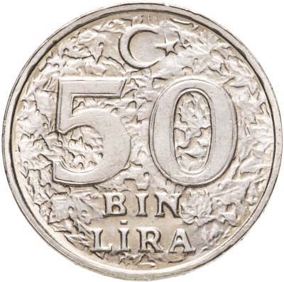 купить Турция 50000 лир 1999