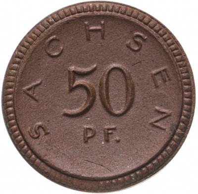 купить Саксония (Германия) нотгельд 50 пфеннигов 1921