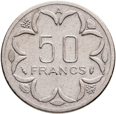 купить Центральная Африка (BEAC) 50 франков (francs) 1982