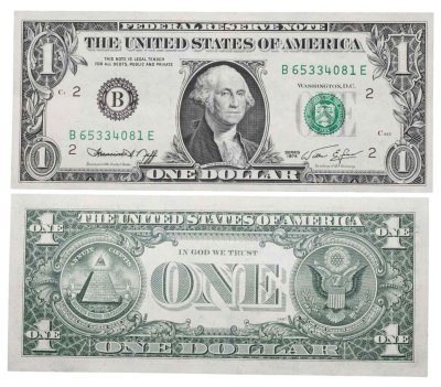 купить США 1 доллар 1974 года (Pick 455) B-Нью Йорк