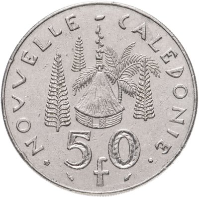 купить Французская Полинезия 50 франков (francs) 1983