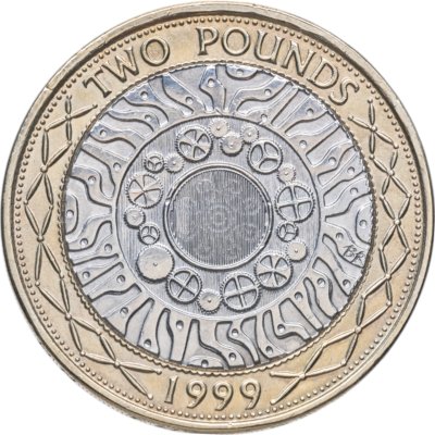 купить Великобритания 2 фунта (pounds) 1999