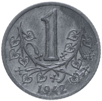купить Богемия и Моравия 1 крона (crown) 1942