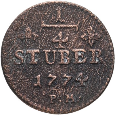 купить Германия, Герцегство Юлих-Берг 1\4 штубера 1774