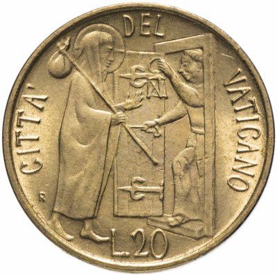 купить Ватикан 20 лир (lire) 1981