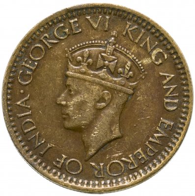 купить Цейлон 25 центов (cents) 1943