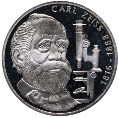 купить ФРГ 10 марок 1988 "100 лет со дня смерти Карла Фридриха Цейса" (F)