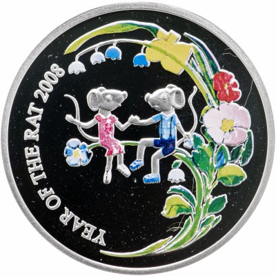 купить Ниуэ 1 доллар 2007 "Китайский гороскоп - год крысы"
