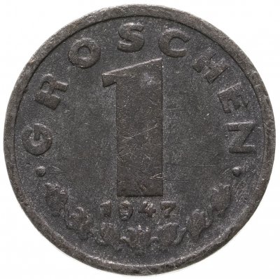купить Австрия 1 грош (groschen) 1947