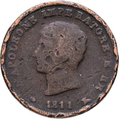 купить Италия 3 чентезимо, 1811 М