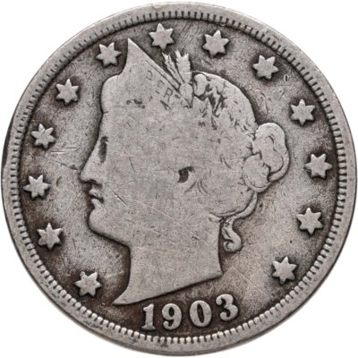 купить США 5 центов (cents) 1903 Liberty Nickel