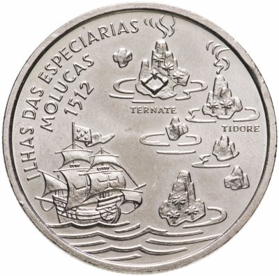 купить Португалия 200 эскудо (escudos) 1995 Путешествие на Молуккские острова в 1512 году