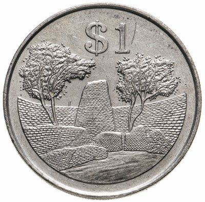купить Зимбабве 1 доллар (dollar) 1980