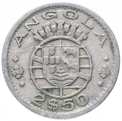 купить Ангола 2,5 эскудо (escudos) 1956