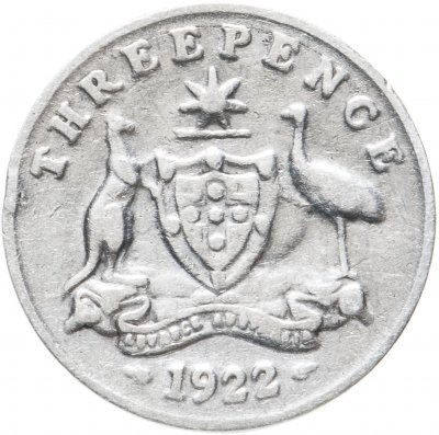 купить Австралия 3 пенса (pence) 1922