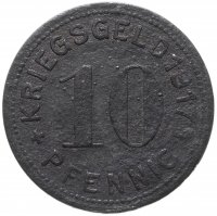 купить Германия (Меттман) нотгельд 10 пфеннигов 1917