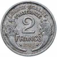 Купить Франция 2 франка 1941-1959