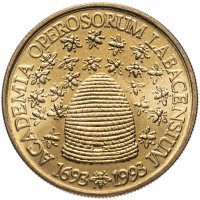 Купить Словения 5 толаров (tolarjev) 1993 "300 лет Словенской Академии Наук и Искусств"