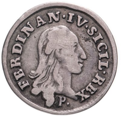 купить Италия (Неаполитанское королевство) Фердинанд IV 1 карлино (10 грано, 1/12 пиастра) 1794 P