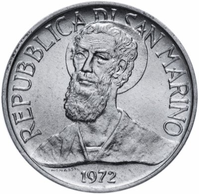купить Сан-Марино 1 лира 1972