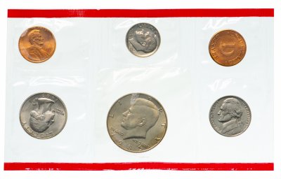 купить США годовой набор 1985 D (5 монет + жетон)