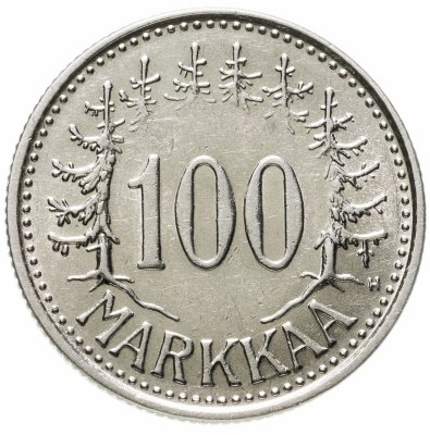 купить Финляндия 100 марок 1957